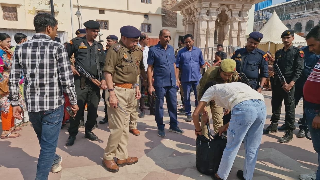 Security tightened at Ram temple, darshan now in seven queues