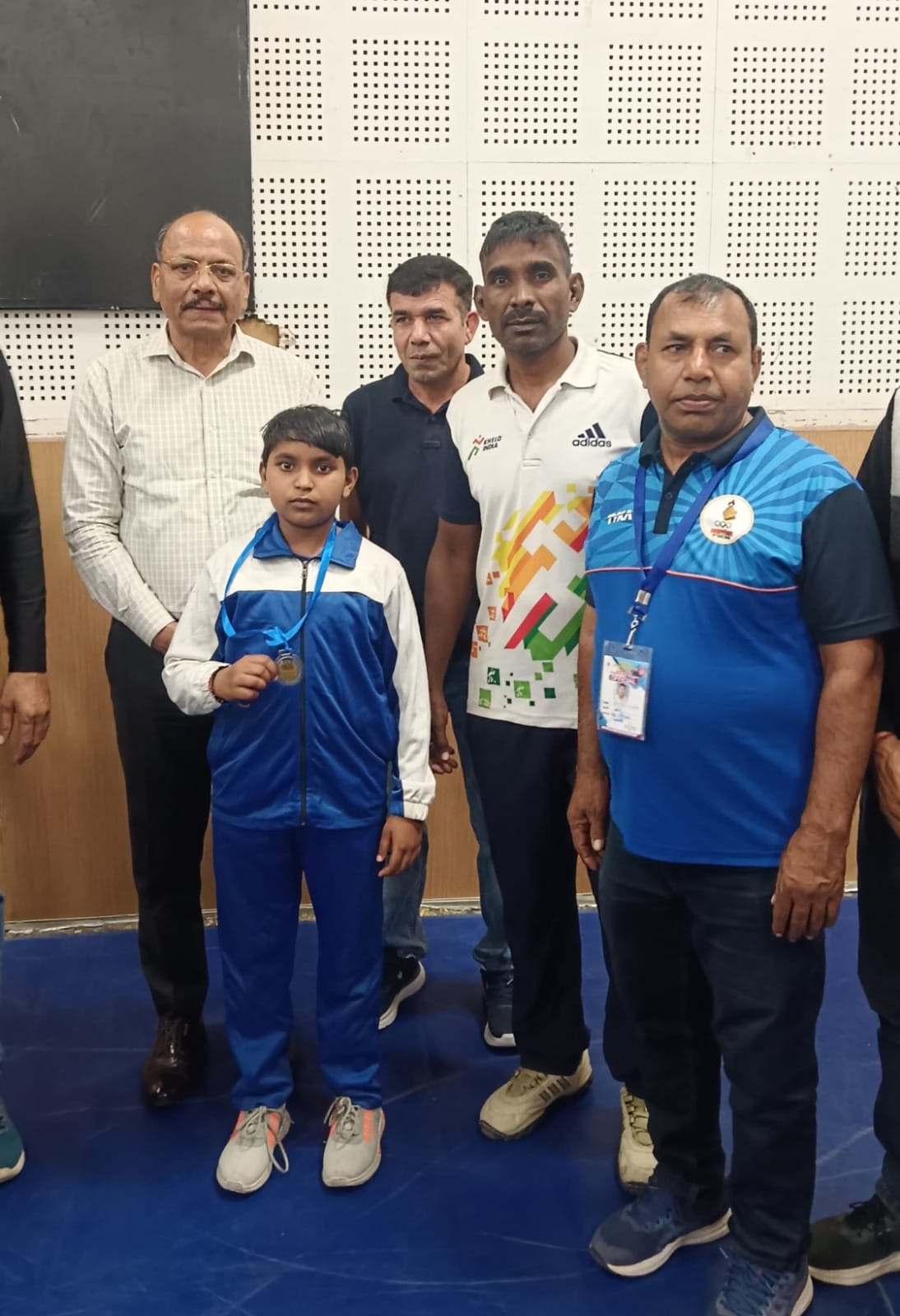 Nishtha won silver medal in state level sports