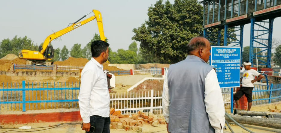 Reconstruction work of Bhakra Main Branch begins, target to be completed in 16 days
