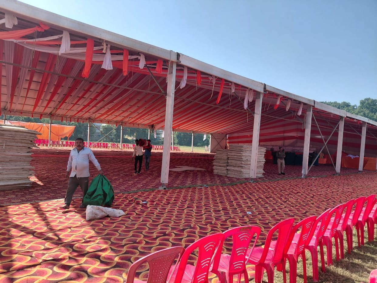 Cultural programme in district.