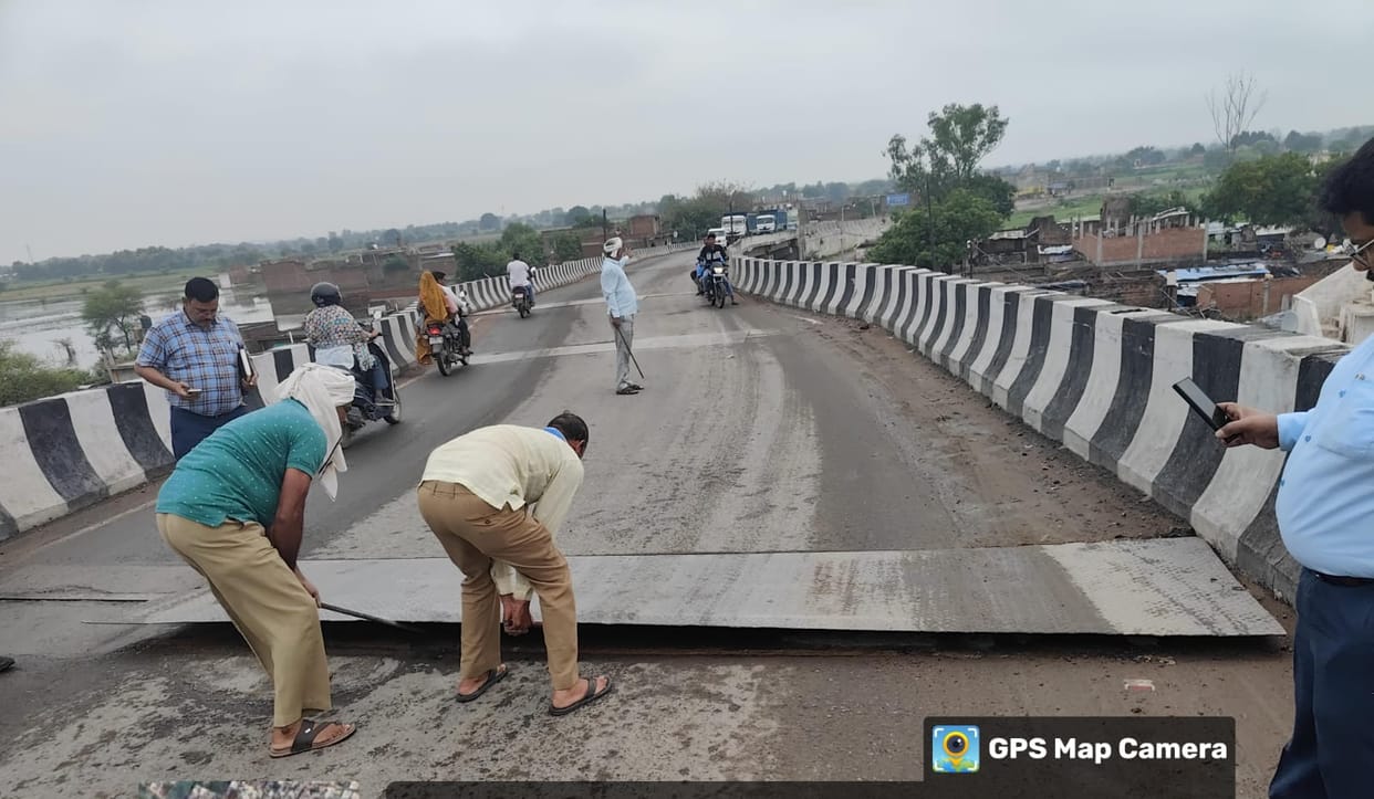 Jolhupur Mod Overbridge closed till 25th, distance to Hamirpur increased by 20 km