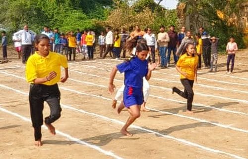Shivam, Rohit and Durga became champions in the sports competition.