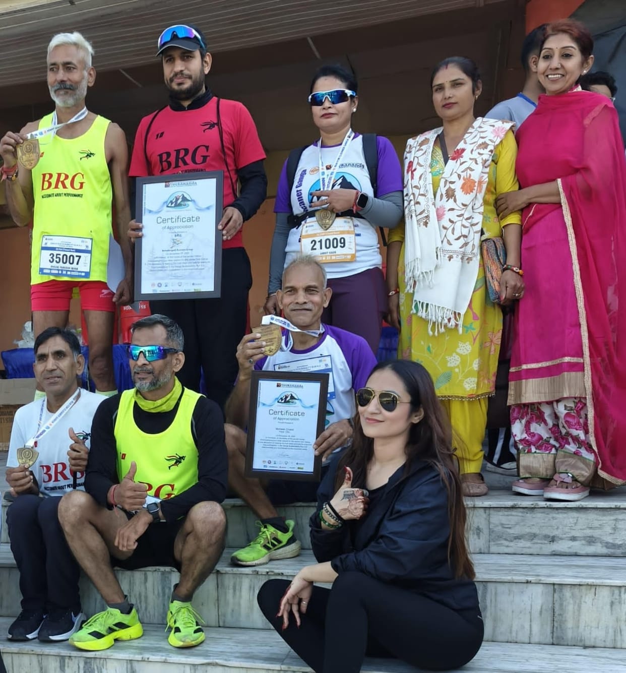 Devendra Kishore first in 35 kilometer race