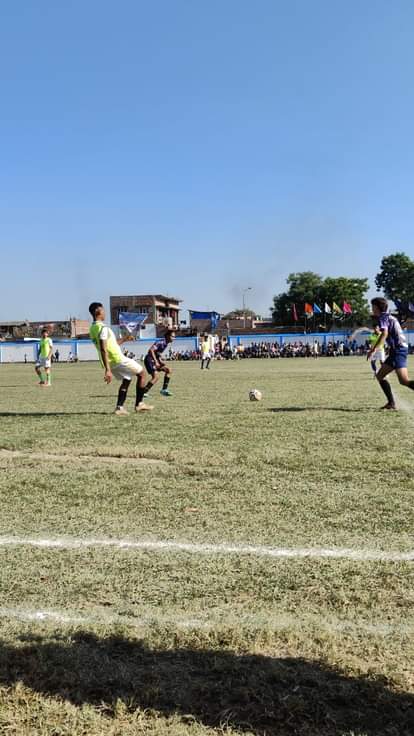 Jhansi, Bahraich and Aman Sporting Club won the matches