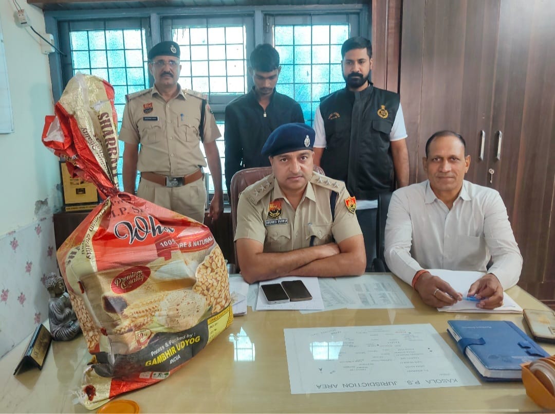 Jhajjar accused arrested with 11 kg of ganja