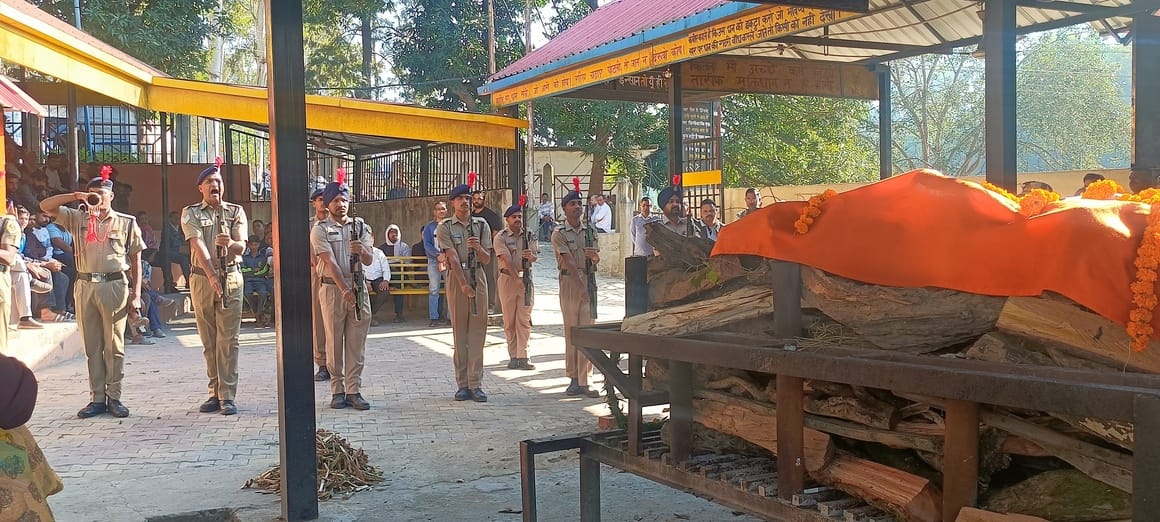 ITBP jawan Ajay Sharma, who was on leave, passes away