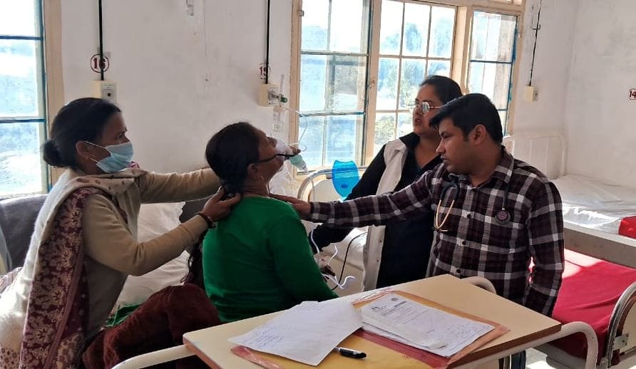 Relief to patients due to deployment of medicine specialist