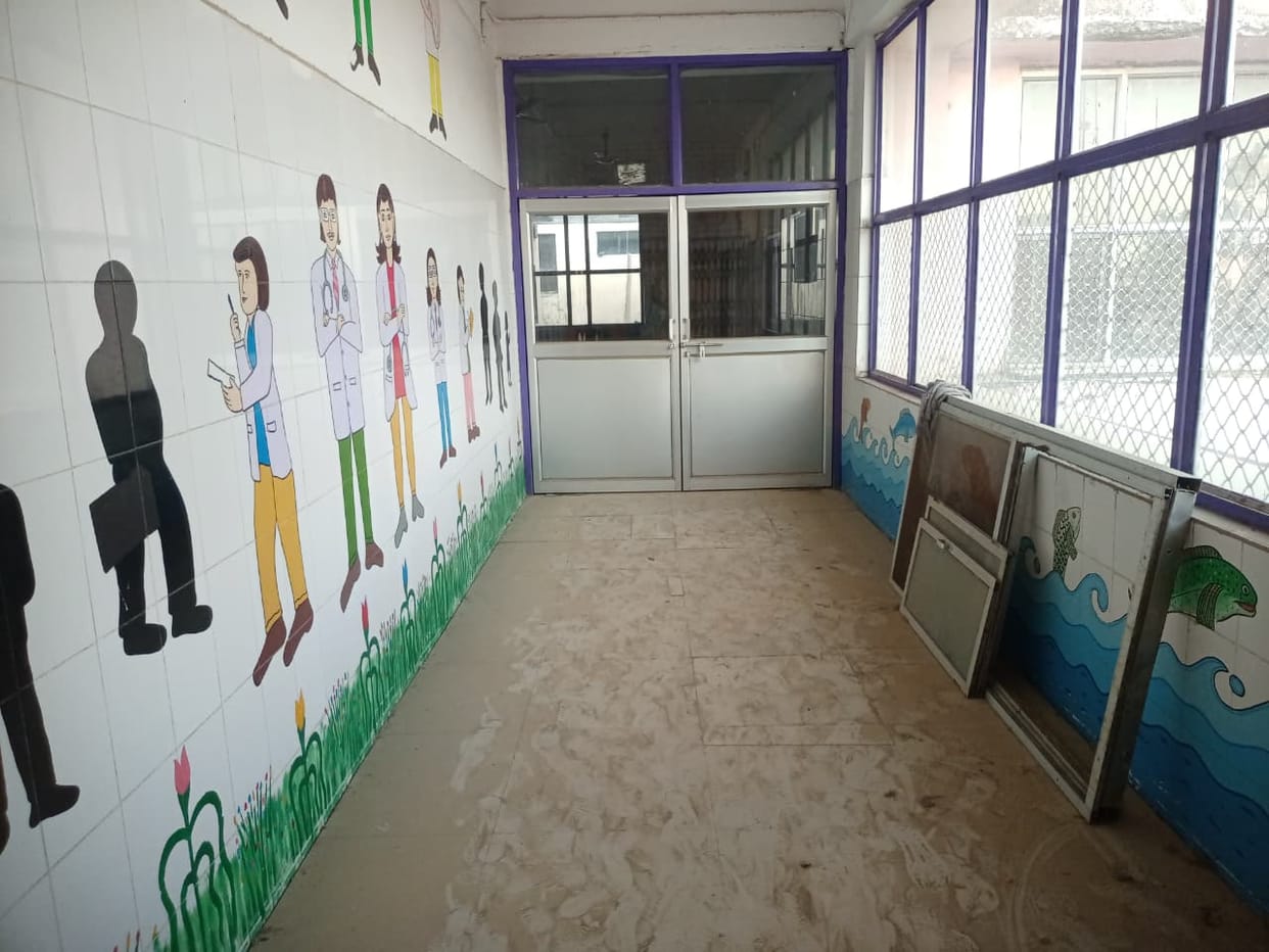 Piku ward has been locked for four years due to lack of government permission.