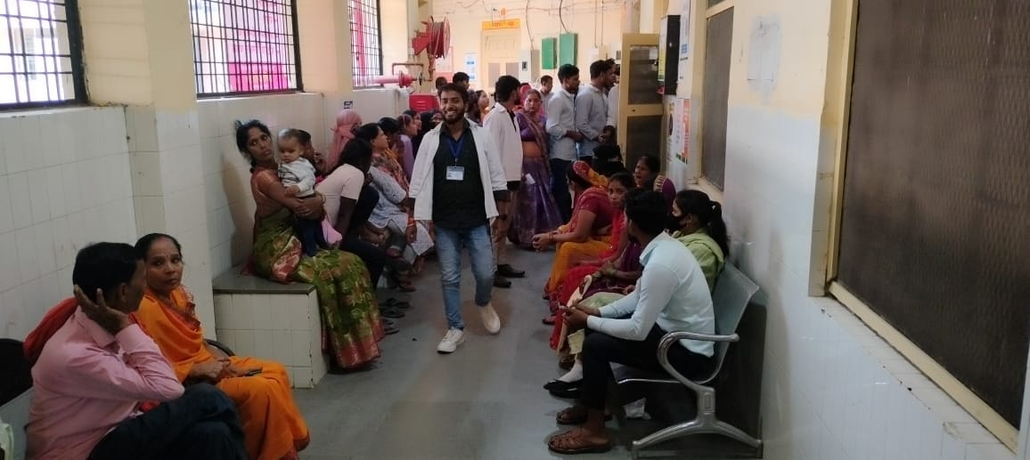 Children and the elderly are falling ill due to negligence in the cold weather.