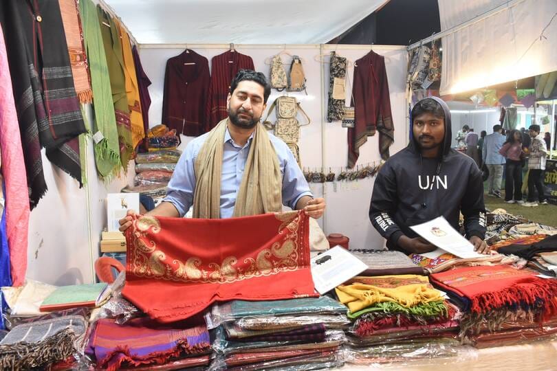 Kashmiri shawls and kurtas are very popular among women.