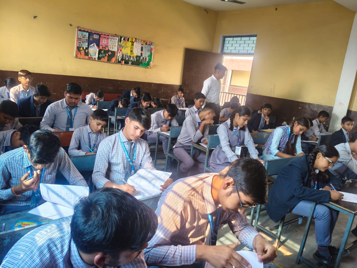 Students put their minds to the test at the National Olympiad.