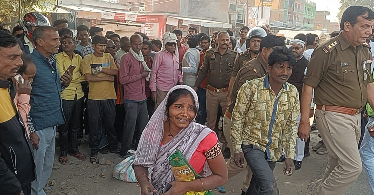 PRD jawan's wife dies after being crushed by a gas tanker on the highway