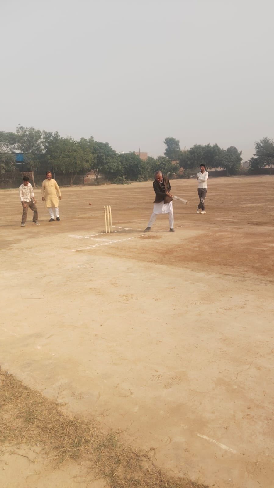 Gindra's team won the cricket competition