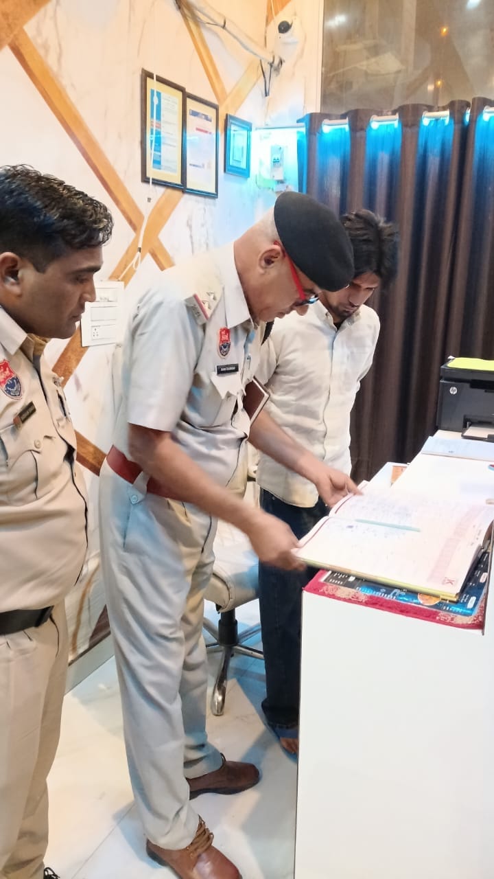 After the Delhi car blast, the district has increased vigilance, checking hotels and stations.