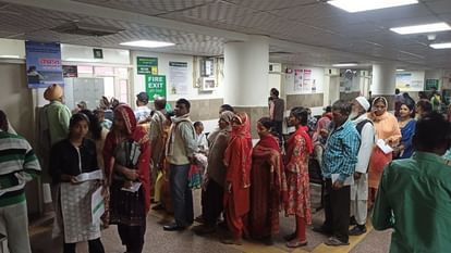 Yamuna Nagar News: बदलता मौसम दे रहा खांसी-जुकाम, ओपीडी में आए 500 मरीज