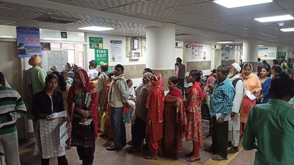 Changing weather is causing cough and cold, 500 patients came to the OPD