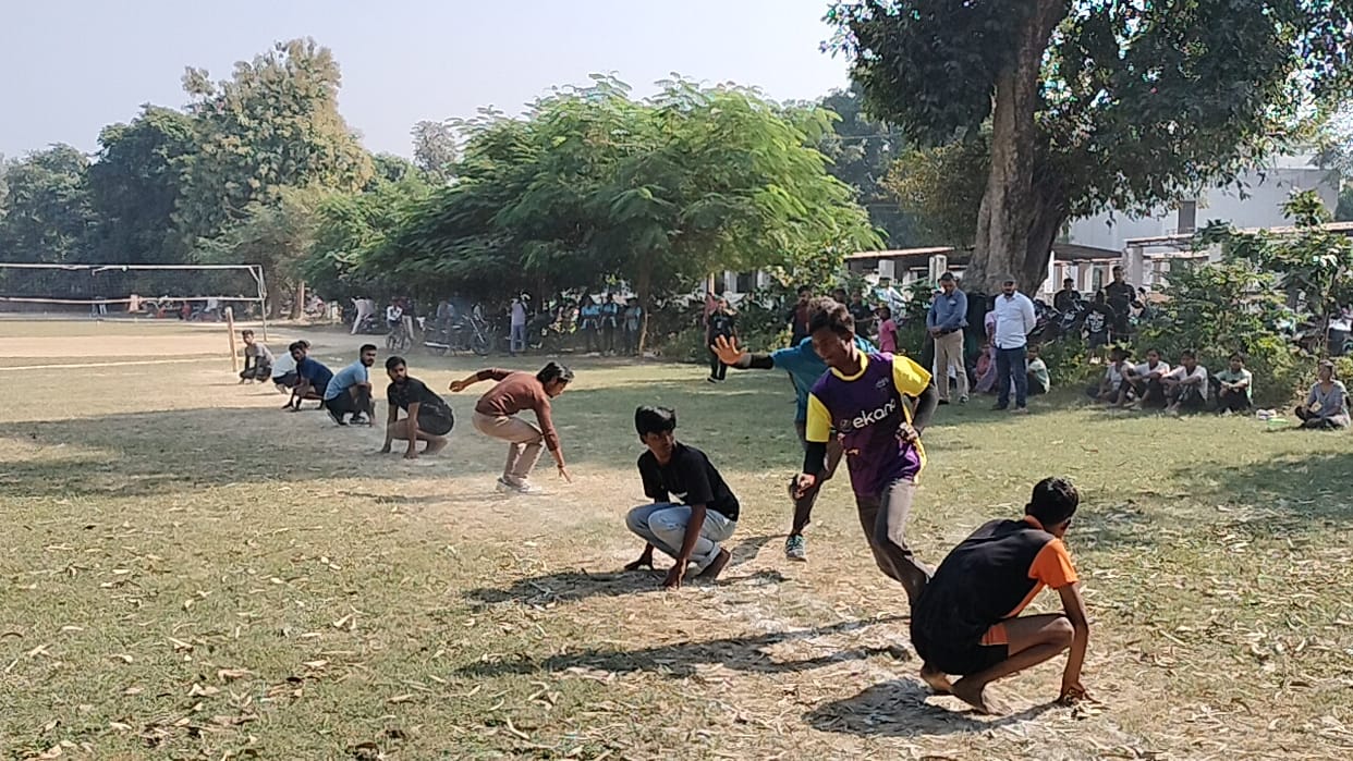 Players sweated it out for selection in Kho-Kho
