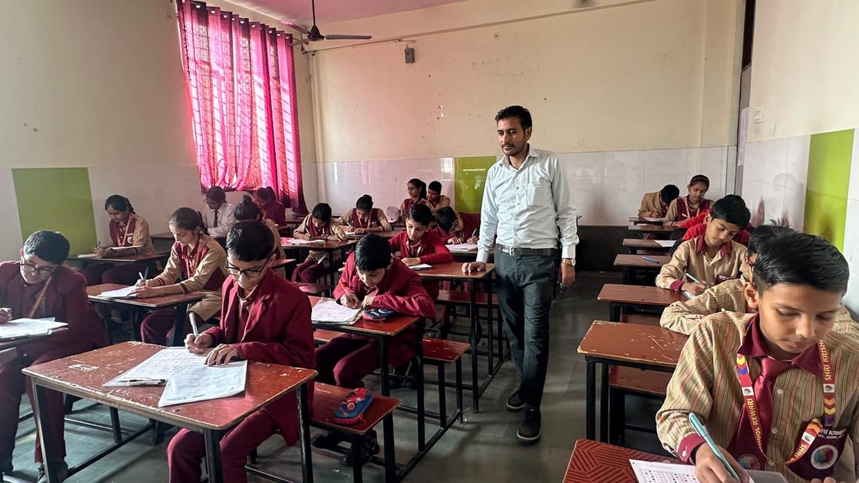 Olympiad...Students showed enthusiasm in the science examination