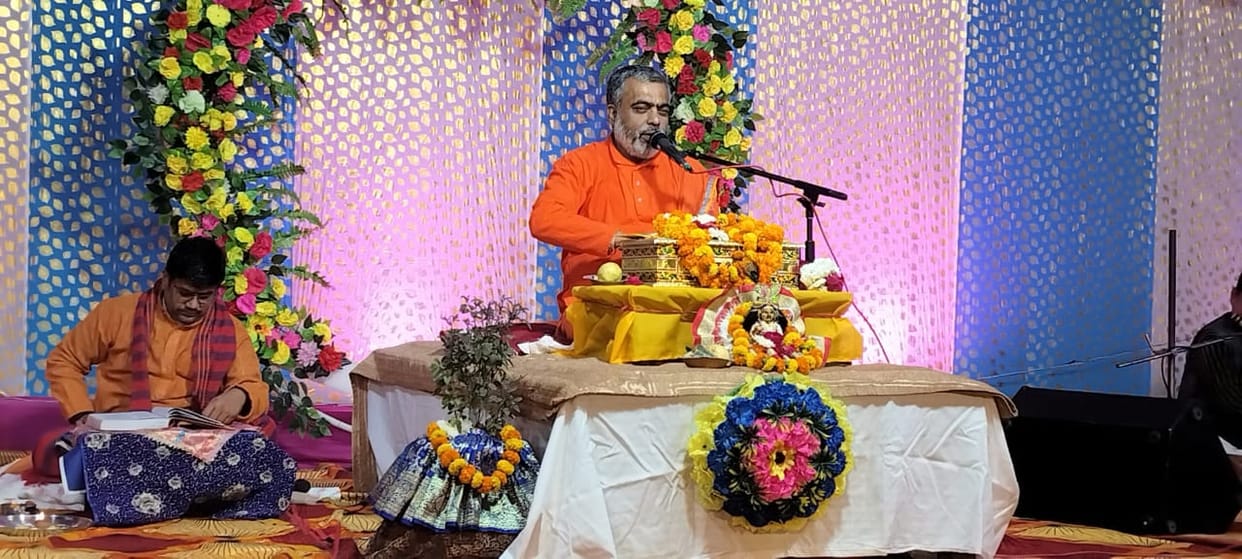 Today, humans have abandoned devotion to God and are busy enjoying material things: Nilanshudas
