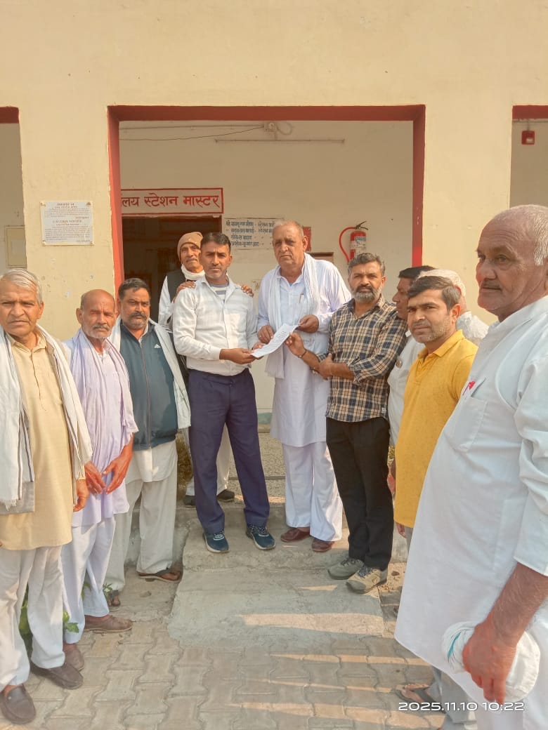 Demand for train stoppage at Sudharana railway station intensifies