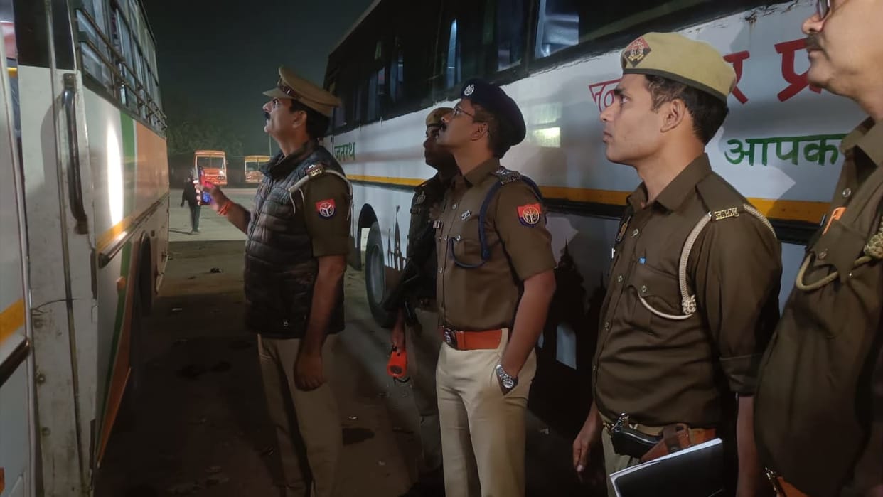 Police on alert after bomb blast, checking continued till late night