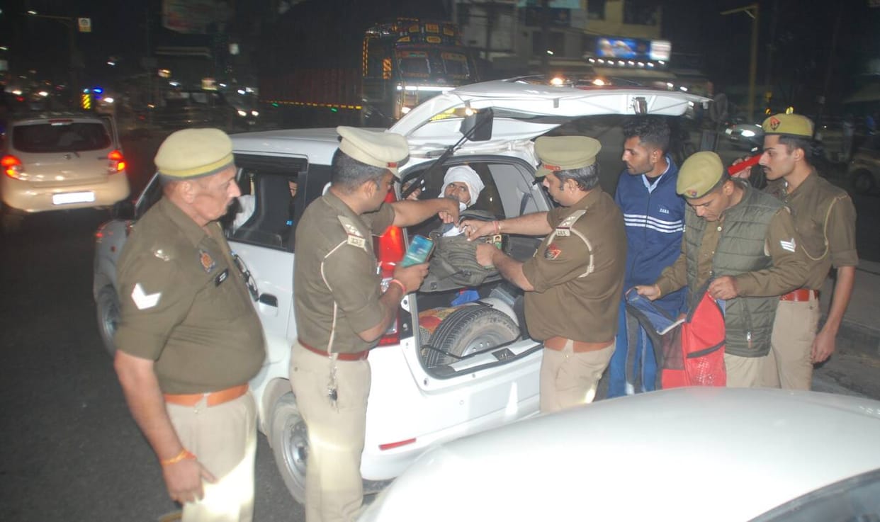 After the blast in Delhi, the border has been beefed up and checking has been done.