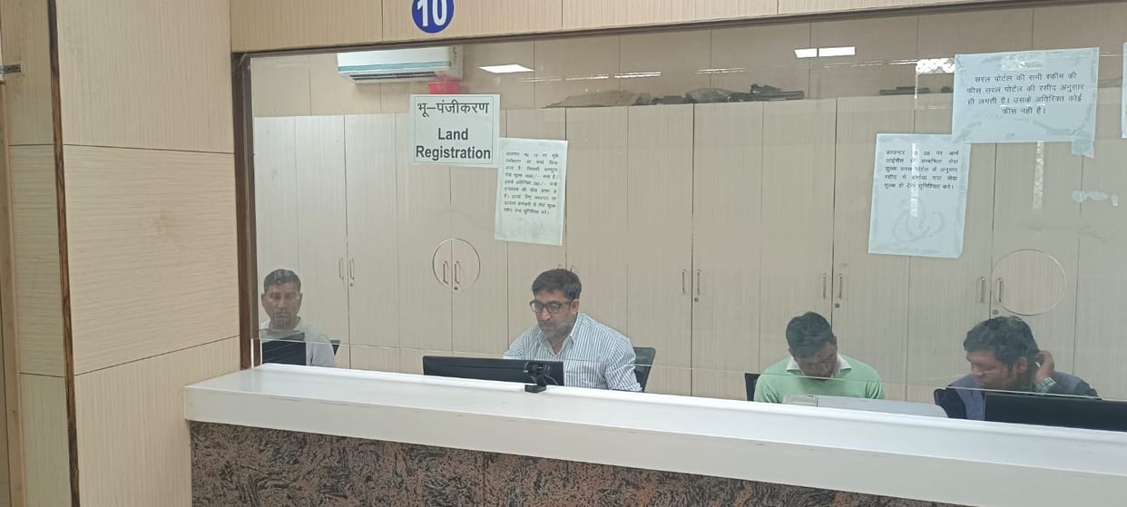 People are not inclined towards paperless registry, only 4 tokens are issued.