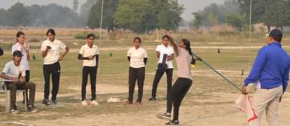 Raj Nirmal and Renu threw the javelin the farthest