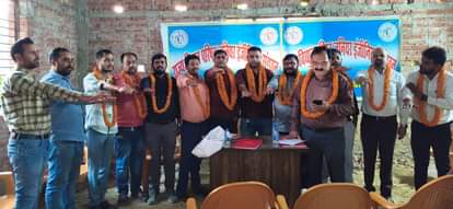 Siddharthnagar News : Yadavesh becomes president of Bijli Nigam JE Sangh