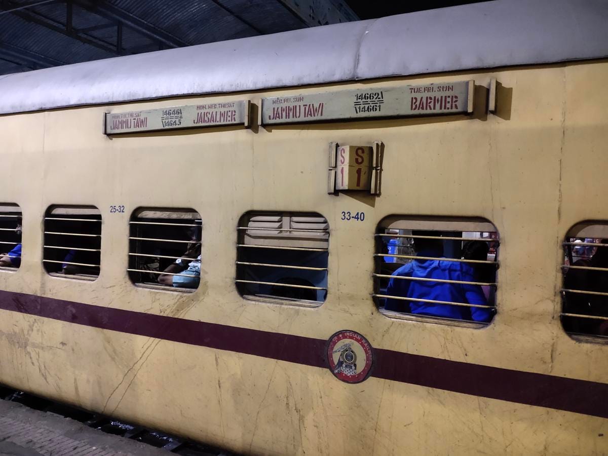 The format of the Shalimar train running between Barmer and Jammu will change.
