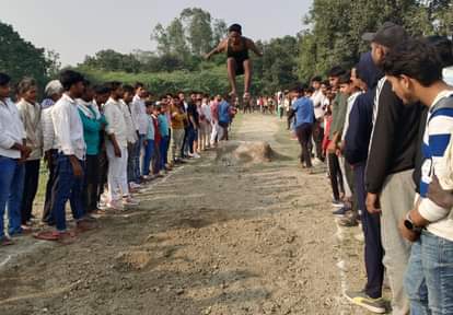 Anoop wins the long jump