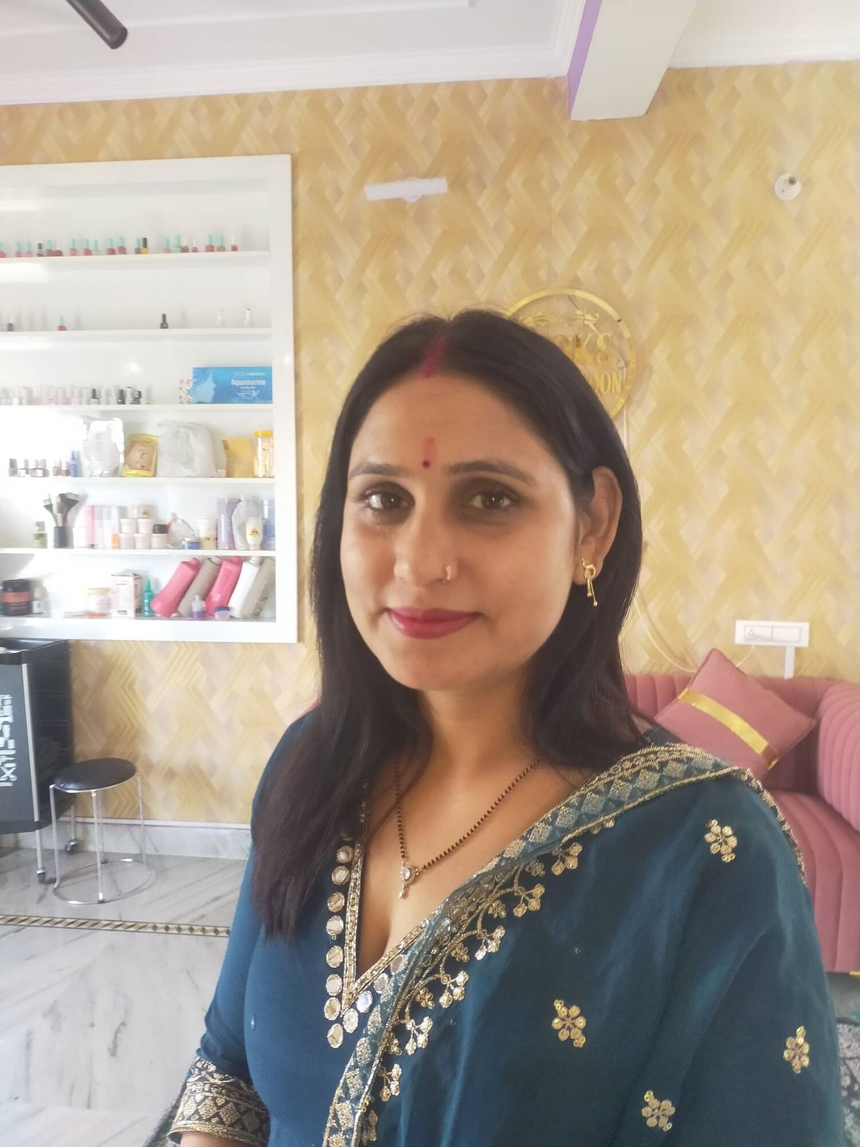 She once wandered from door to door in search of work, now she provides employment to others.
