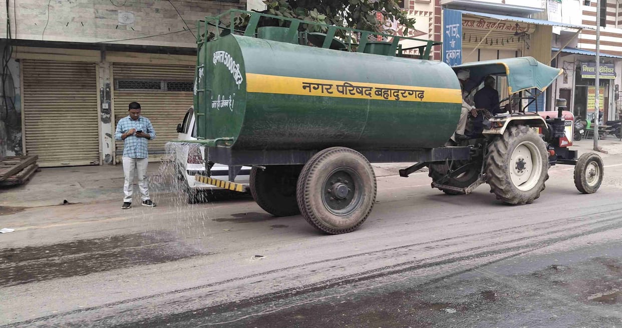 Bahadurgarh ranks third in the country in terms of pollution, AQI 421, Grape-3 applicable