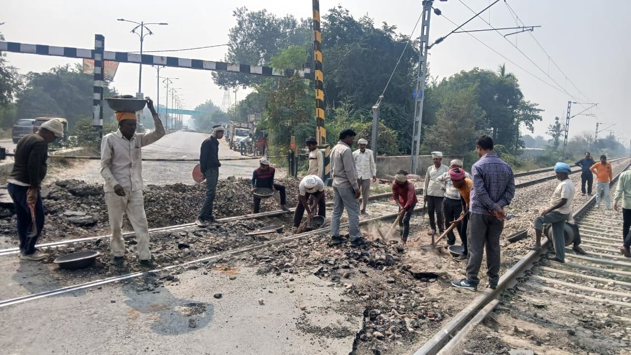 Tracks are being repaired, trains will get speed