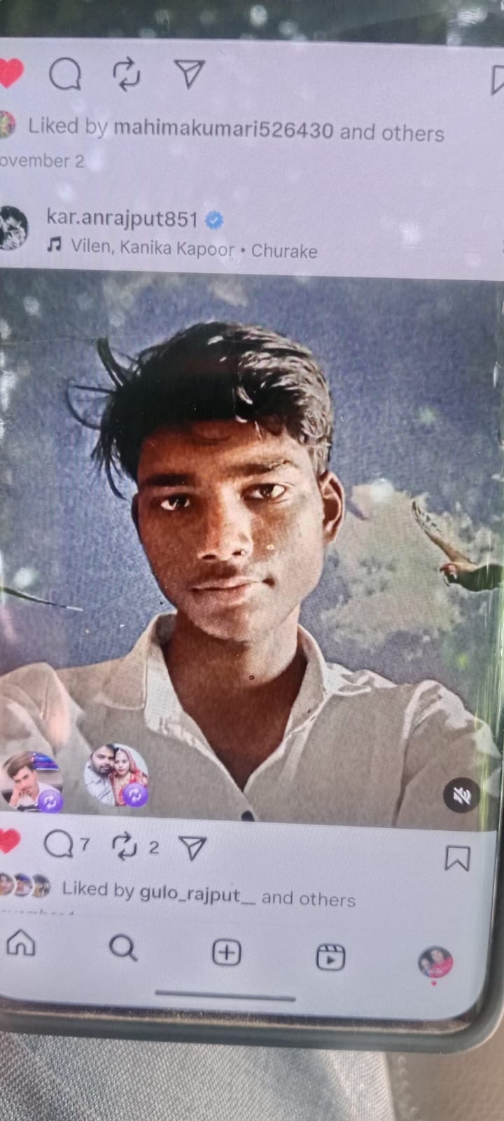A young man who returned from Maharashtra hanged himself.