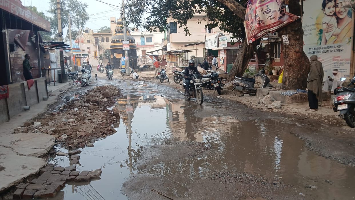 A 12-inch drainage pipeline will be laid near the Hanuman temple, costing Rs 45 lakh.