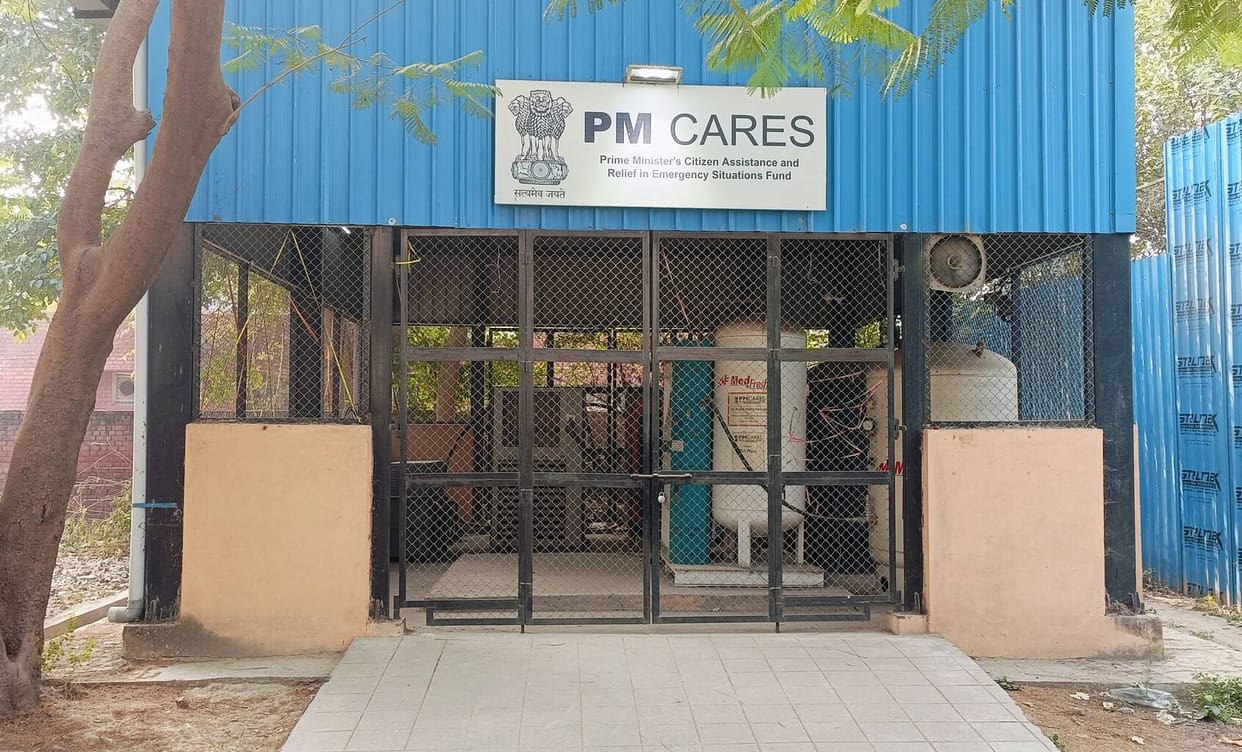 The oxygen plant of the civil hospital was closed for two years