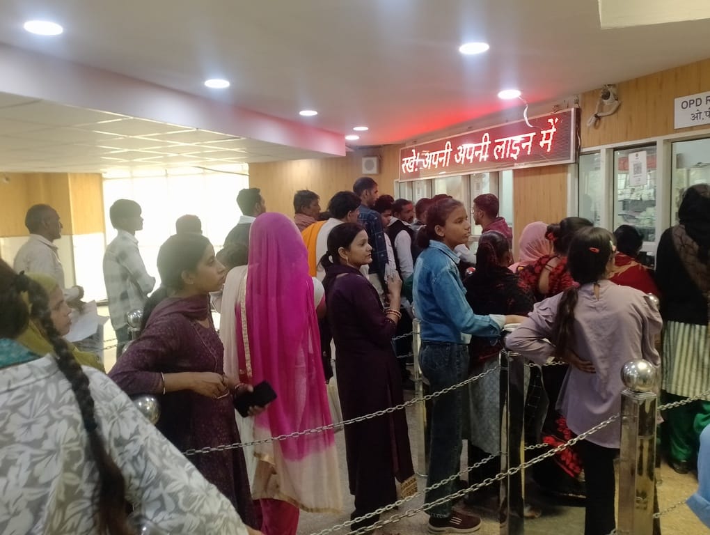 The Halla Bol team will arrive at the Civil Hospital, officials are busy rectifying the deficiencies.
