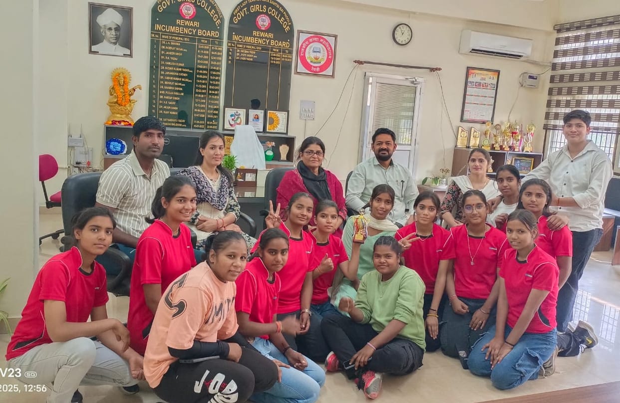 Got second place in inter-college Kho-Kho competition
