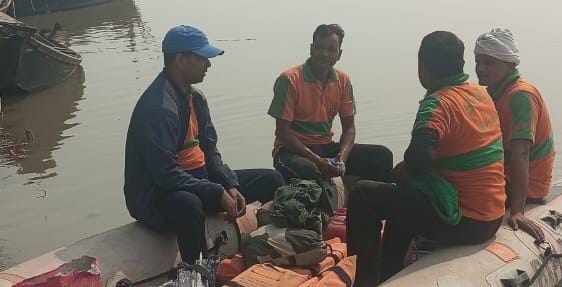 Vaishali Bihar News : Boat capsizes in Ganga river in Vaishali 3 missing hindi news vaishali News bihar news