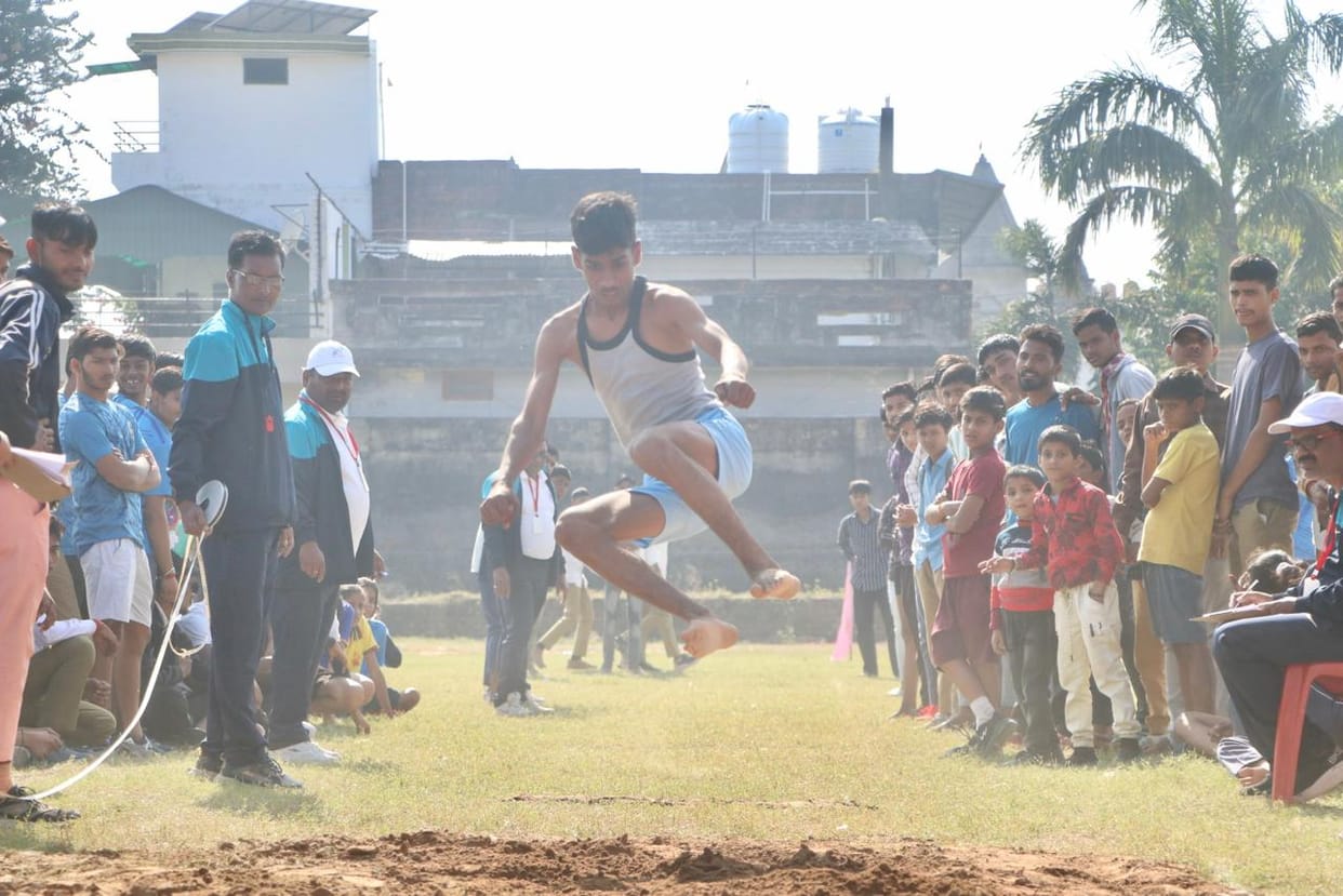 Youths show their strength in athletics
