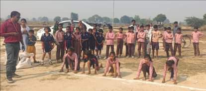 Khushi and Shiva were the fastest in the 400m race.