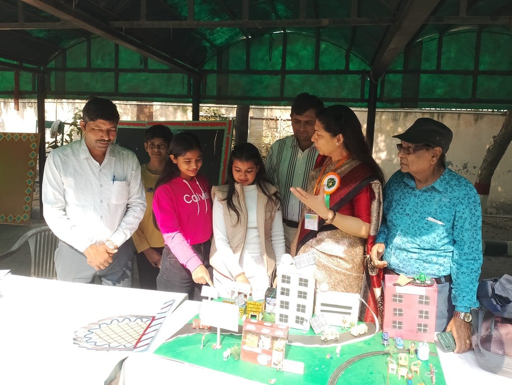 Students presented a glimpse of Haryanvi culture