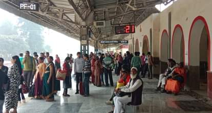 Police vigilance was not seen at the railway station, bus station and main market in the city.