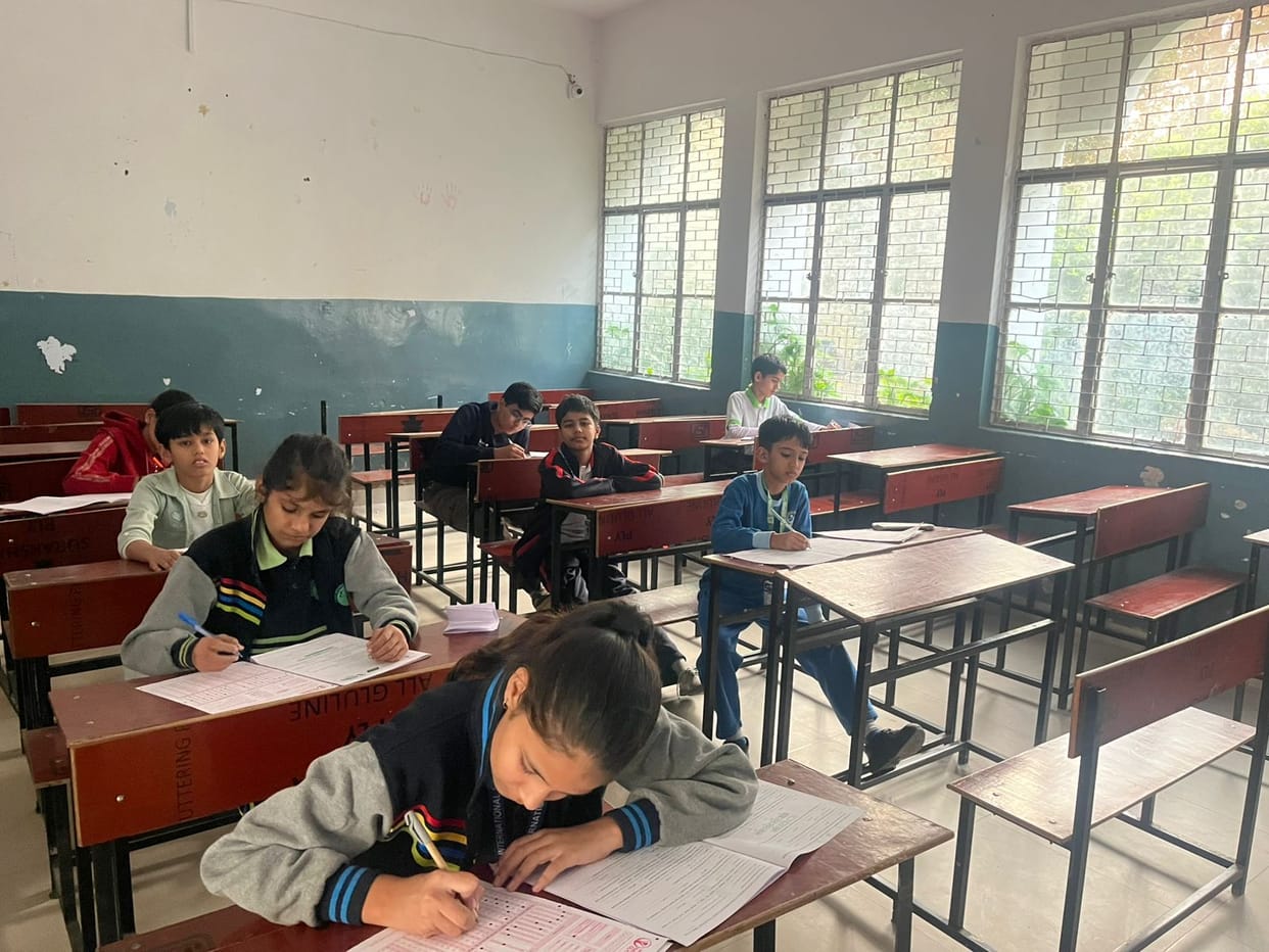 National Olympiad Mathematics exam held in four schools