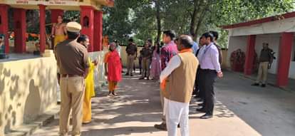 Trainee officers visited Shravan Dham
