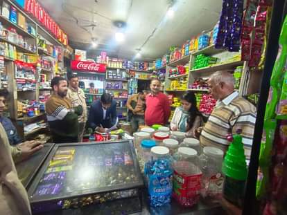 Joint departmental team took action against violation of Kotpa Act in Dhanotu