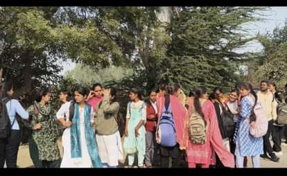 Students are facing problems due to the negligence of bus drivers