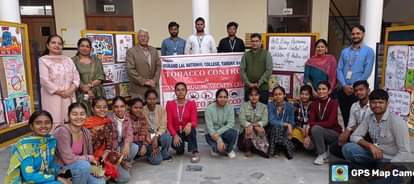 Exhibition on drug and tobacco awareness