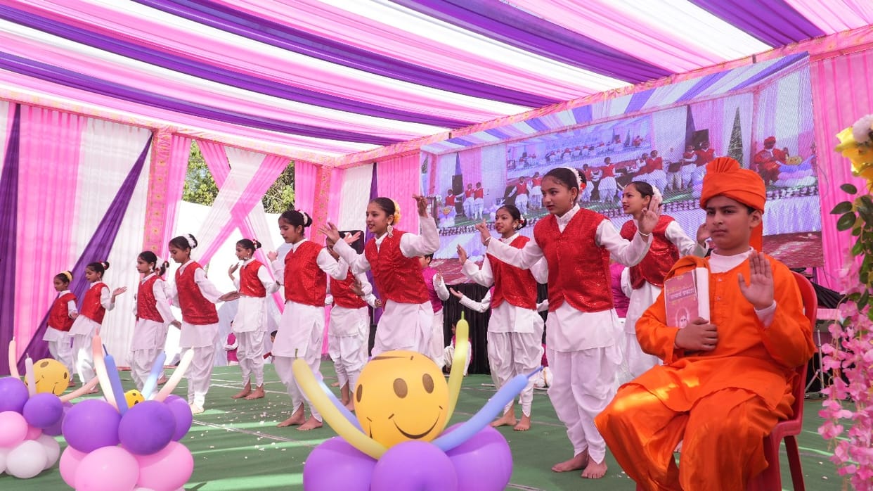 Meritorious students of education, sports, arts, NCC, speech and essay writing were honoured.